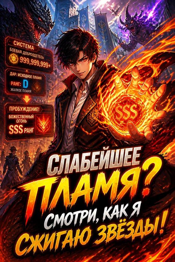 Слабейшее пламя? Смотри, как я сжигаю звёзды!