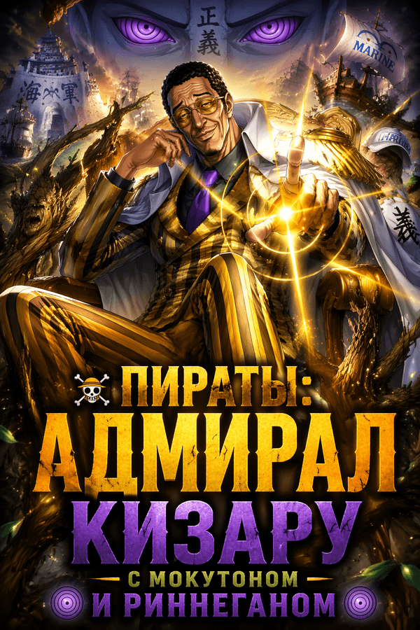 Пираты: Адмирал Кизару с Мокутоном и Риннеганом