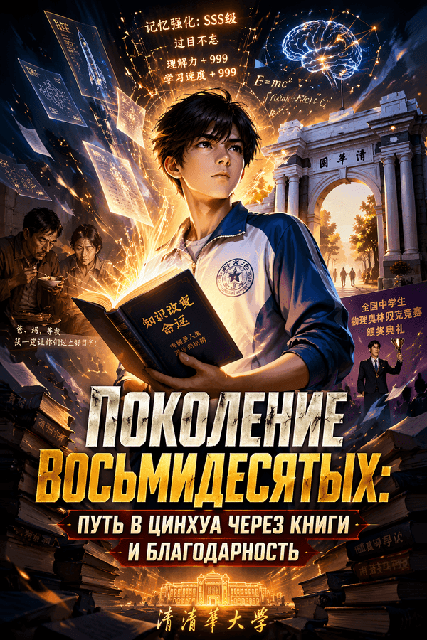 Поколение восьмидесятых: Путь в Цинхуа через книги и благодарность