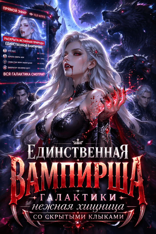 Единственная вампирша галактики — нежная хищница со скрытыми клыками