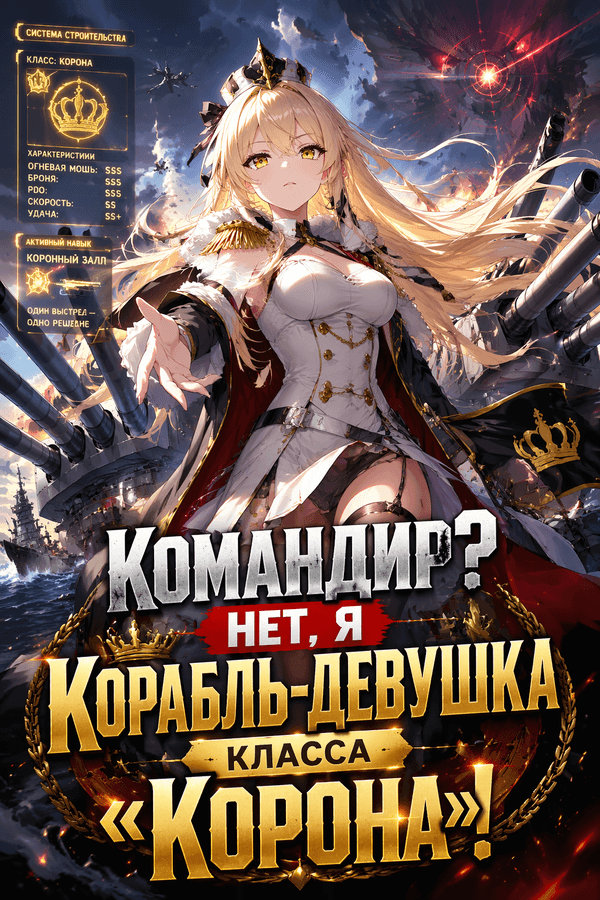 Командир? Нет, я корабль-девушка класса «Корона»!