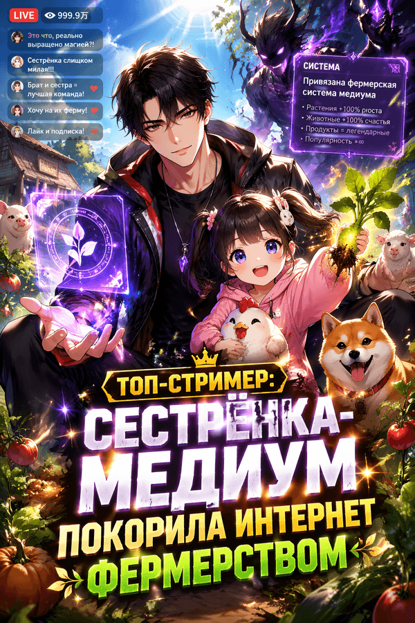 Топ-стример: сестрёнка-медиум покорила интернет фермерством