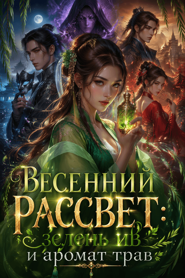 Весенний рассвет: зелень ив и аромат трав