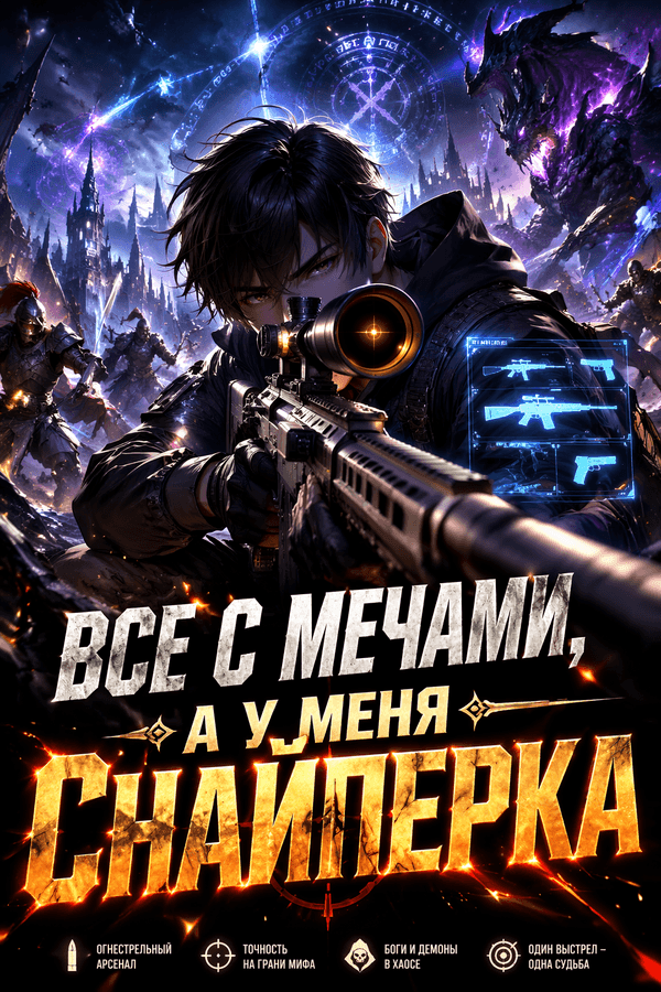 Все с мечами, а у меня снайперка