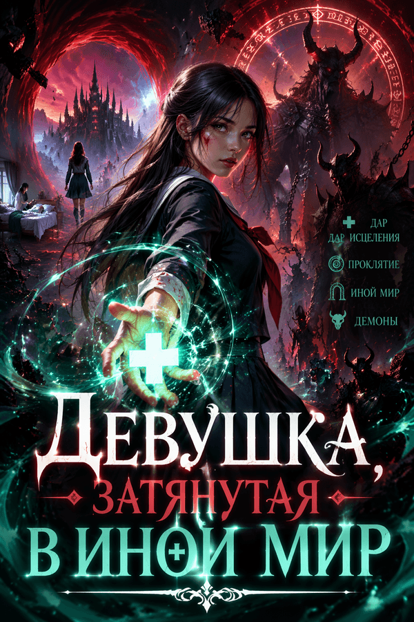 Девушка, затянутая в иной мир
