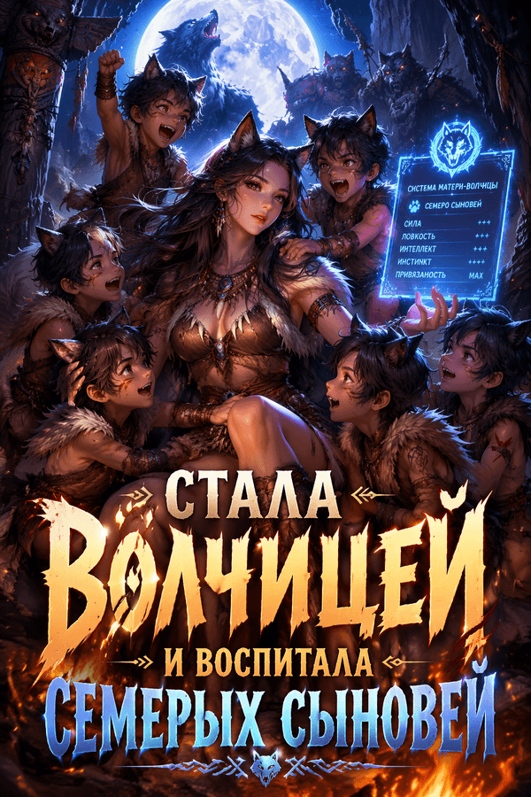 Стала волчицей и воспитала семерых сыновей