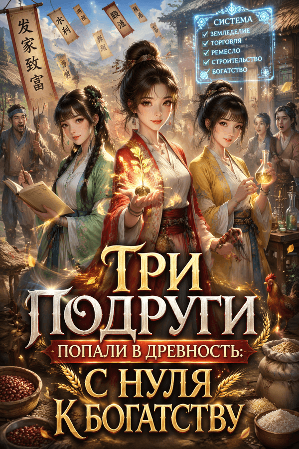 Три подруги попали в древность: с нуля к богатству