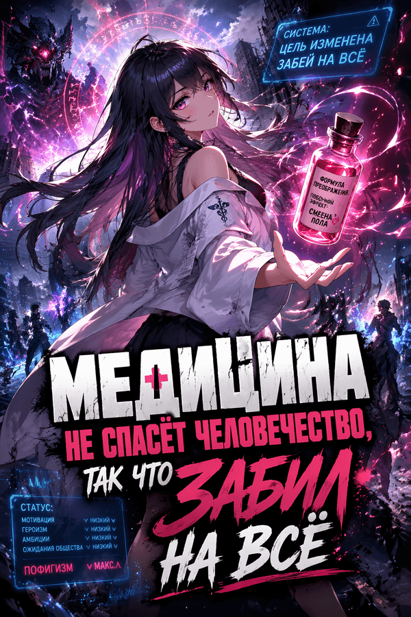 Медицина не спасёт человечество, так что забил на всё