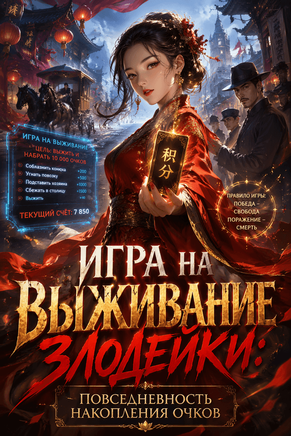 Игра на выживание злодейки: повседневность накопления очков
