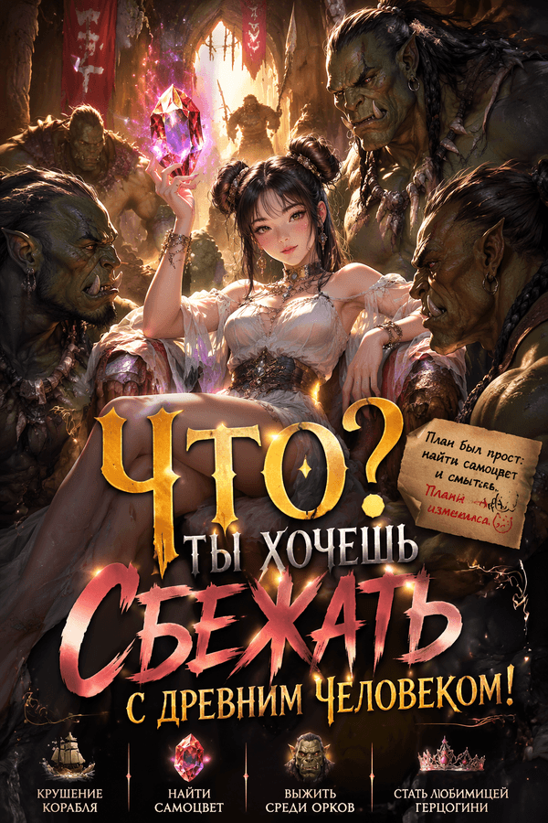 Что? Ты хочешь сбежать с древним человеком!
