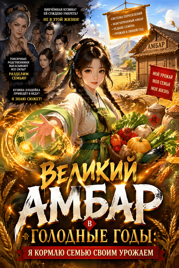 Великий амбар в голодные годы: я кормлю семью своим урожаем