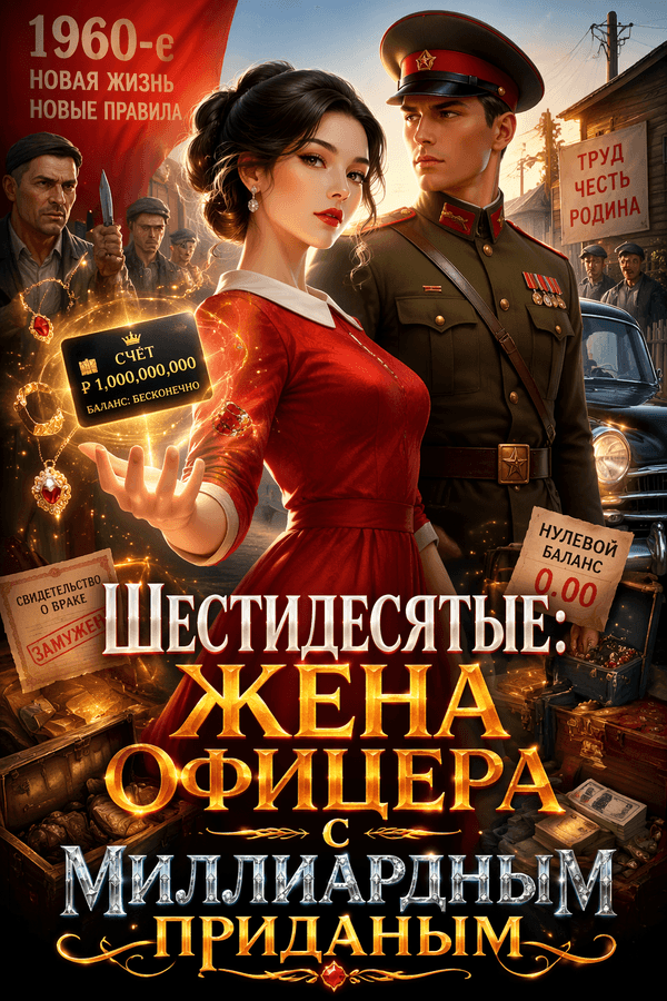 Шестидесятые: жена офицера с миллиардным приданым