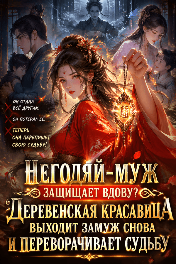 Негодяй-муж защищает вдову? Деревенская красавица выходит замуж снова и переворачивает судьбу