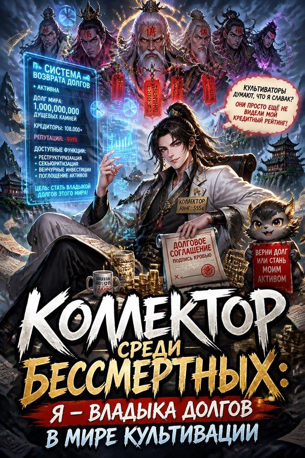 Коллектор среди бессмертных: Я — владыка долгов в мире культивации
