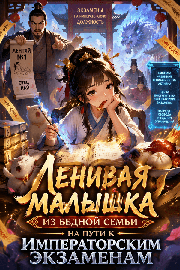 Ленивая малышка из бедной семьи на пути к императорским экзаменам