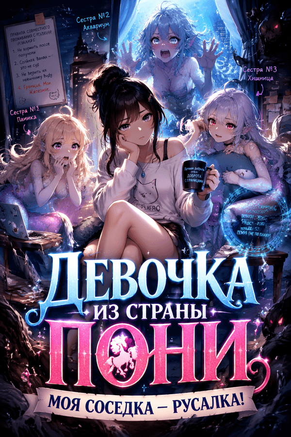 Девочка из страны пони: Моя соседка — русалка!