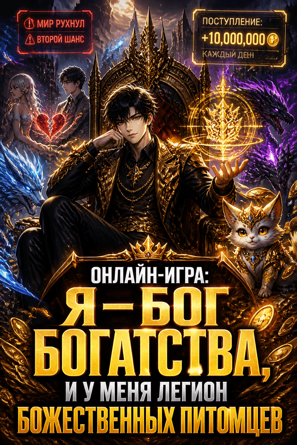 Онлайн-игра: Я — бог богатства, и у меня легион божественных питомцев