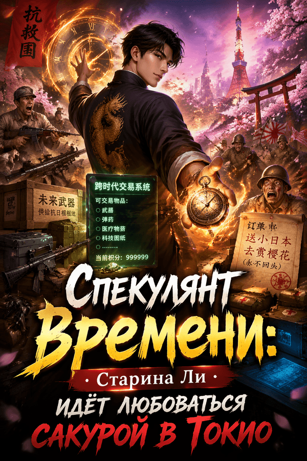 Спекулянт времени: Старина Ли идёт любоваться сакурой в Токио