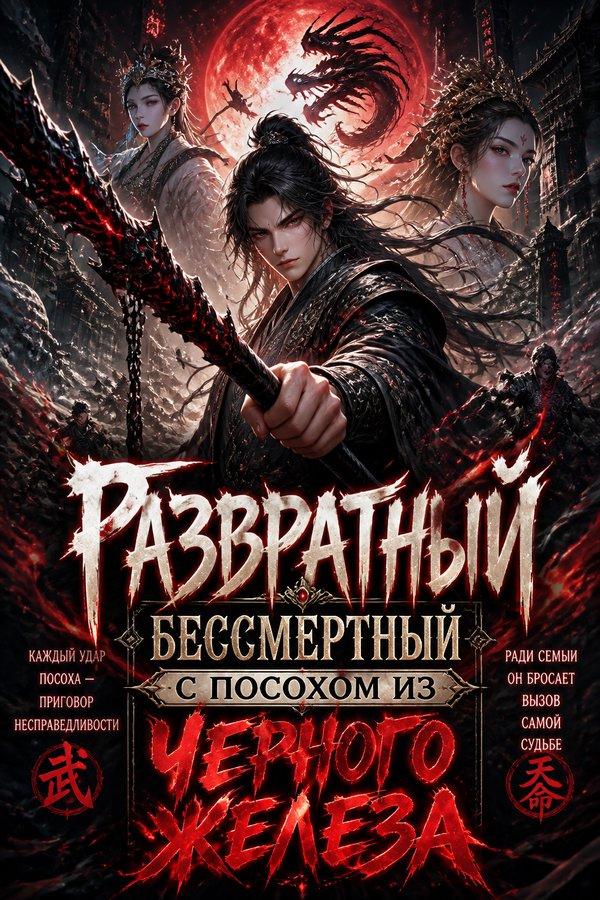 Развратный бессмертный с посохом из черного железа