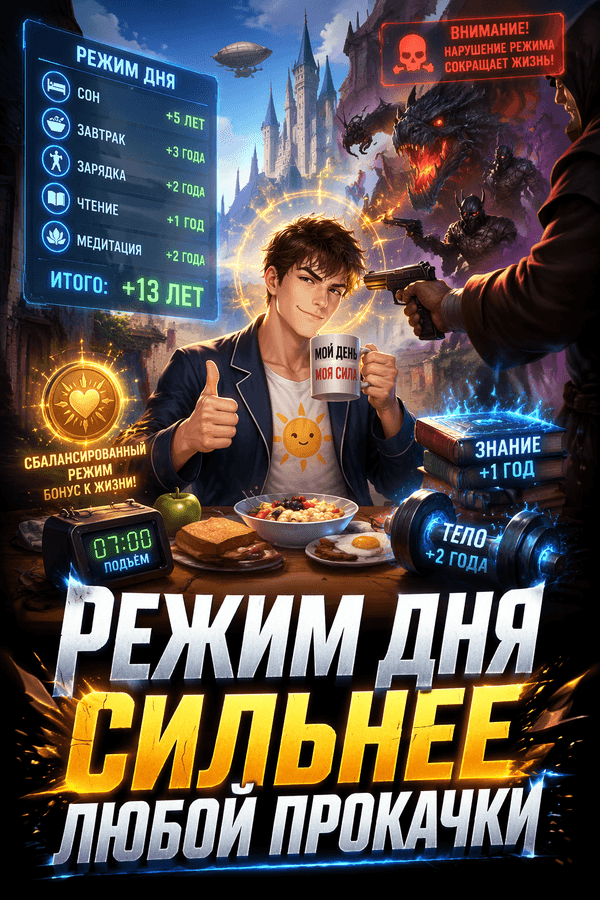 Режим дня сильнее любой прокачки