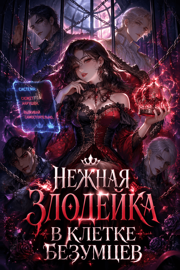 Нежная злодейка в клетке безумцев