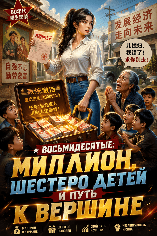 Восьмидесятые: Миллион, шестеро детей и путь к вершине