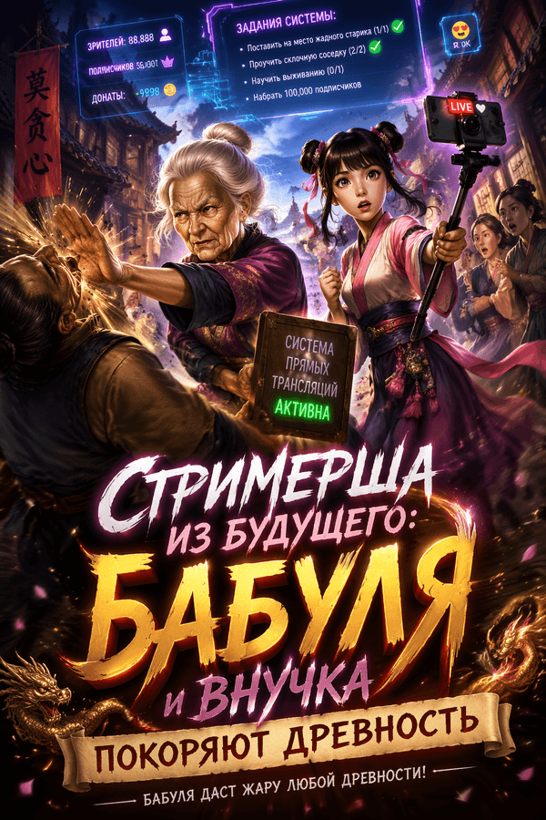 Стримерша из будущего: бабуля и внучка покоряют древность