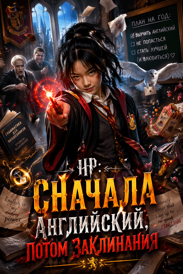 HP: Сначала английский, потом заклинания