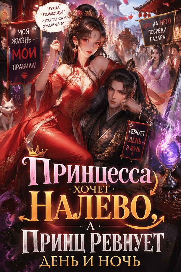 Принцесса хочет налево, а принц ревнует день и ночь