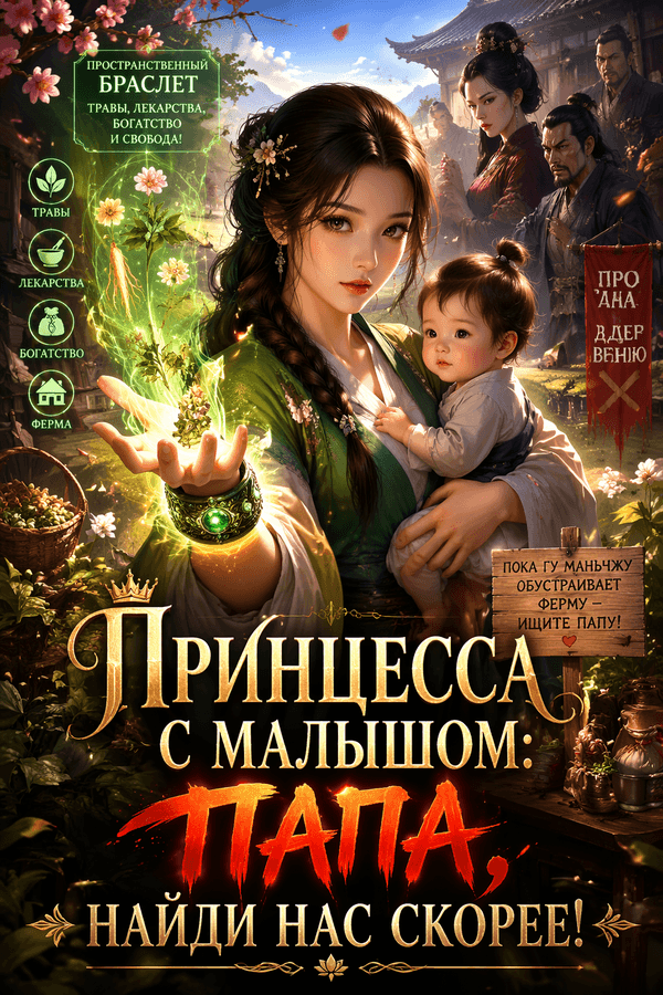 Принцесса с малышом: Папа, найди нас скорее!