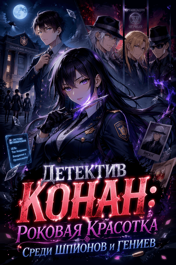 Детектив Конан: Роковая красотка среди шпионов и гениев