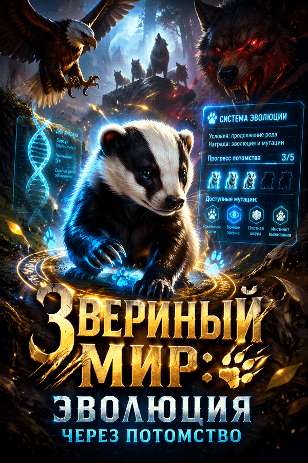 Звериный мир: Эволюция через потомство
