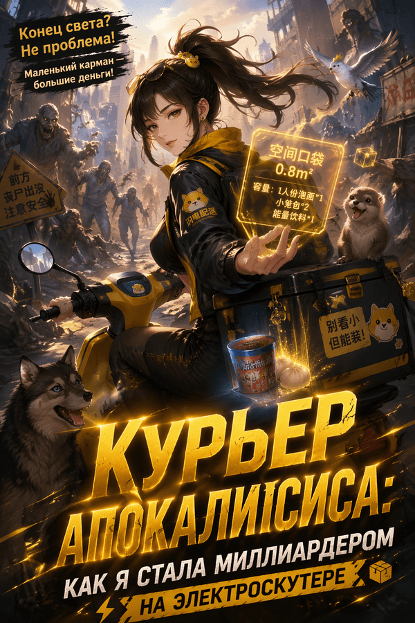 Курьер апокалипсиса: как я стала миллиардером на электроскутере
