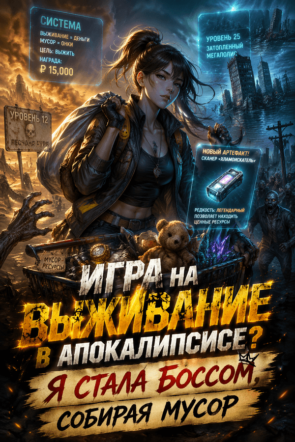 Игра на выживание в апокалипсисе? Я стала боссом, собирая мусор