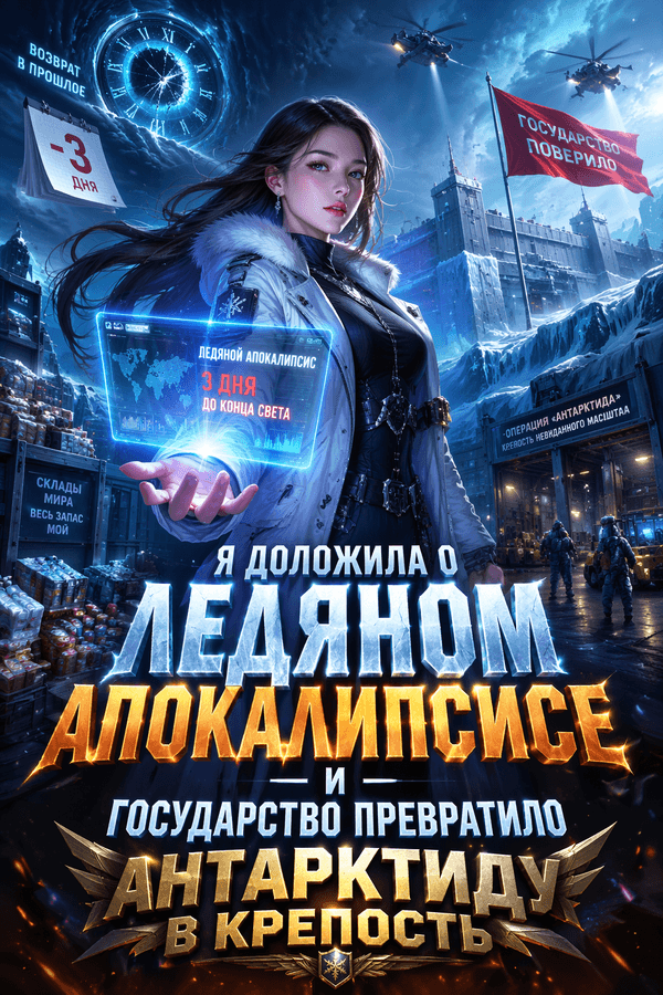 Я доложила о ледяном апокалипсисе — и государство превратило Антарктиду в крепость
