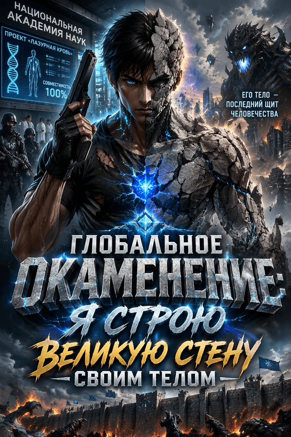 Глобальное окаменение: Я строю Великую стену своим телом