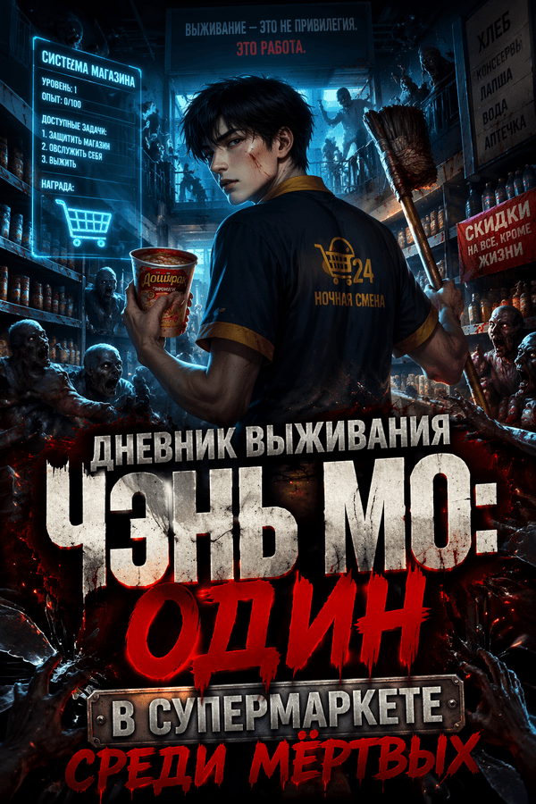 Дневник выживания Чэнь Мо: Один в супермаркете среди мёртвых