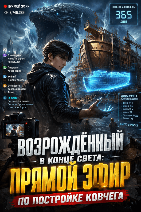 Возрождённый в конце света: Прямой эфир по постройке ковчега