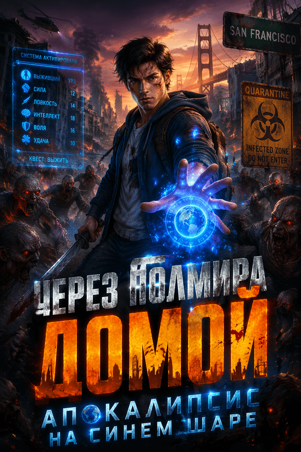 Через полмира домой: Апокалипсис на Синем шаре