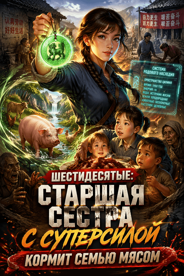Шестидесятые: Старшая сестра с суперсилой кормит семью мясом