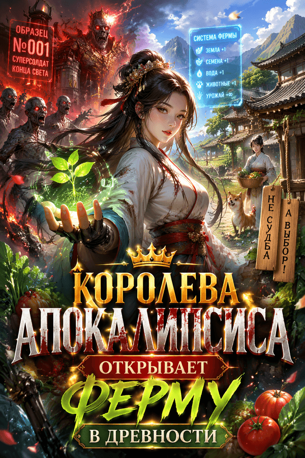 Королева апокалипсиса открывает ферму в древности
