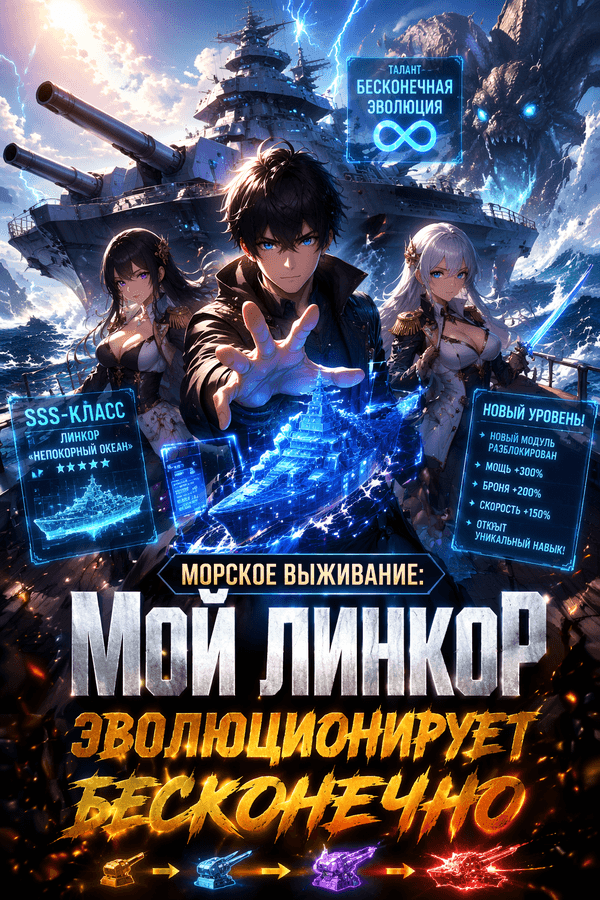 Морское выживание: Мой линкор эволюционирует бесконечно