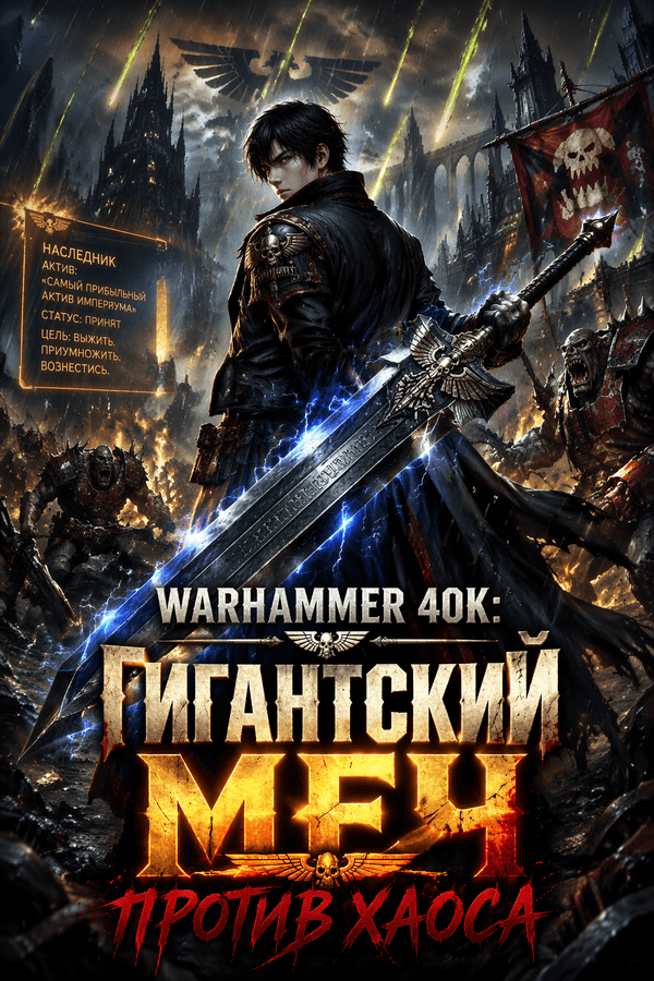 Warhammer 40k: Гигантский меч против хаоса
