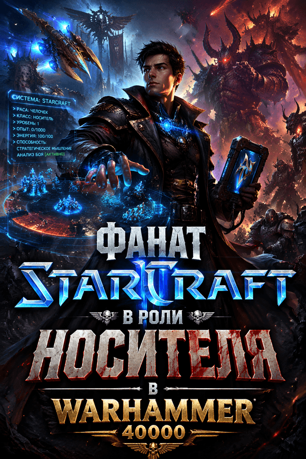 Фанат StarCraft в роли носителя в Warhammer 40000