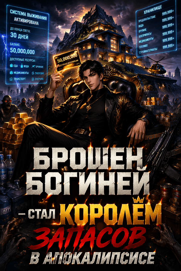 Брошен богиней — стал королём запасов в апокалипсисе