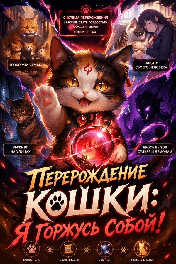 Перерождение кошки: Я горжусь собой!