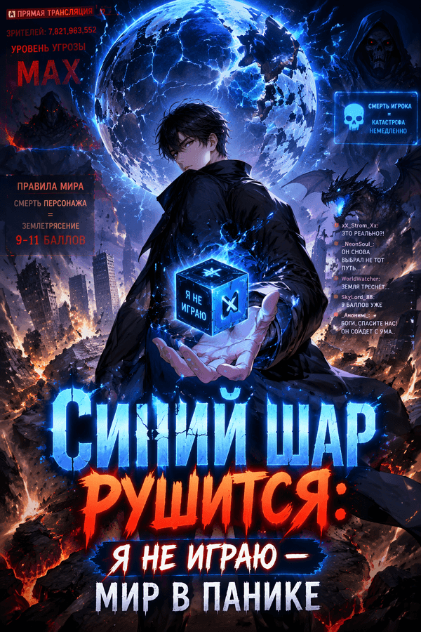 Синий Шар рушится: Я не играю — мир в панике