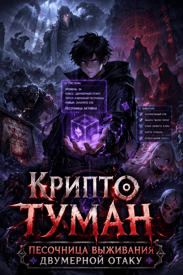 Криптотуман: Песочница выживания двумерной отаку