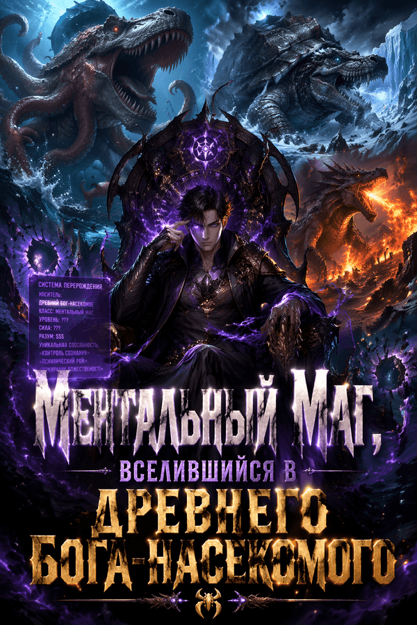 Ментальный маг, вселившийся в древнего бога-насекомого