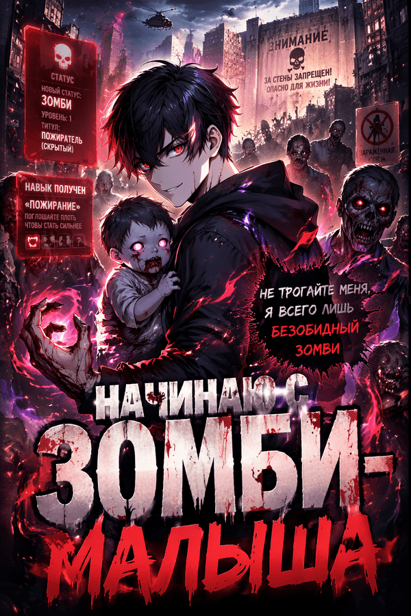 Начинаю с зомби-малыша